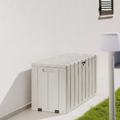 Toomax Bravo Garden Storage Box 270L - Warm Grey 19 Toomax Bravo Garden Storage Box 270L - Warm Grey -Outdoor Garden 13997481 1325004537305337