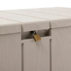Toomax Bravo Garden Storage Box 270L - Warm Grey 18 Toomax Bravo Garden Storage Box 270L - Warm Grey -Outdoor Garden 13997481 1505004537275931