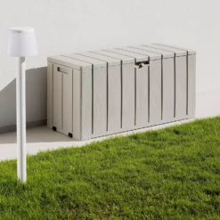 Toomax Bravo Garden Storage Box 270L - Warm Grey 20 Toomax Bravo Garden Storage Box 270L - Warm Grey -Outdoor Garden 13997481 8445004537330054
