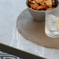 Heba Grey Metal Garden Corner Sofa Set -Outdoor Garden 14005702 6475022704550480