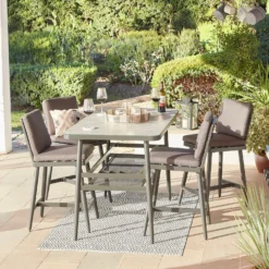 Heba 4 Seater Garden Bar Set