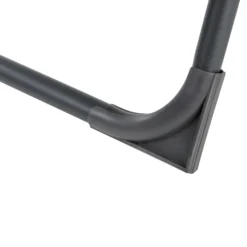 Grey Reclining Sun Lounger -Outdoor Garden 14005765 3415018249704278