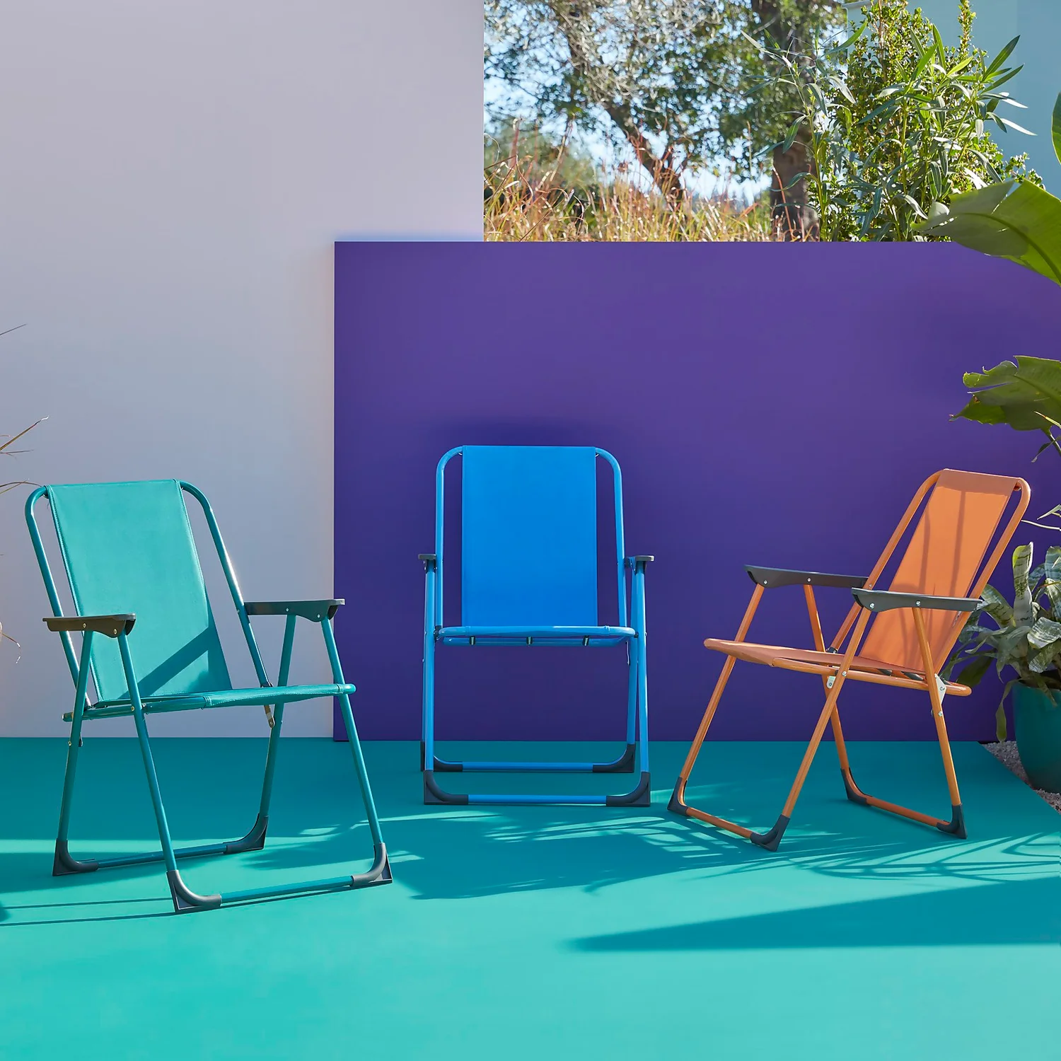 Bahari Picnic Chair - Blue 4 Bahari Picnic Chair - Blue - Image 2