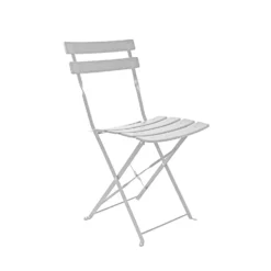 Millie Metal Bistro Set - Grey -Outdoor Garden 14005781 1435018249691369