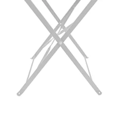 Millie Metal Bistro Set - Grey -Outdoor Garden 14005781 2135018249867289