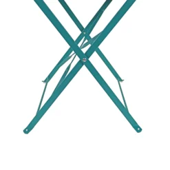 Millie Metal Bistro Set - Green -Outdoor Garden 14005782 5165018249788248