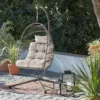 Grey Single Garden Hanging Chair -Outdoor Garden 14005785 4925032481708463