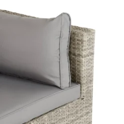 Cairo Grey Rattan Effect Garden Sofa Set -Outdoor Garden 14005786 1475022103262325