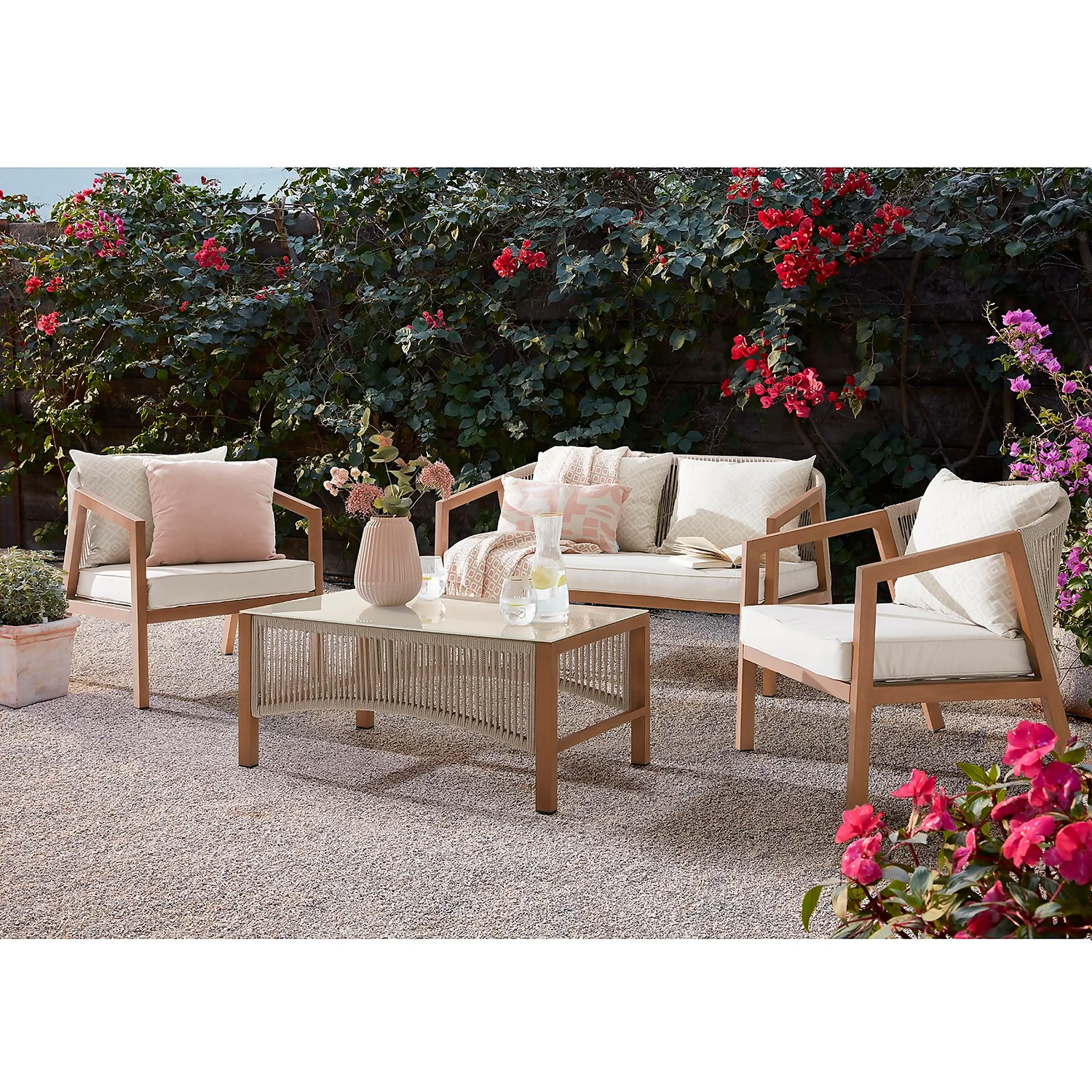 Layla Garden Sofa Set 3 Layla Garden Sofa Set