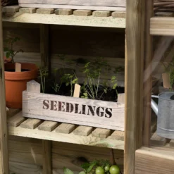 Forest Garden Georgian Wall Greenhouse With Auto Vent -Outdoor Garden 14013374 4665004556339623