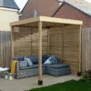 Forest Garden Modular Pergola With 2 Side Panel Packs -Outdoor Garden 14013375 1185004289018728