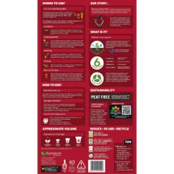 Levington Peat Free Multi Purpose Compost 40L -Outdoor Garden 14014517 1525001686095251