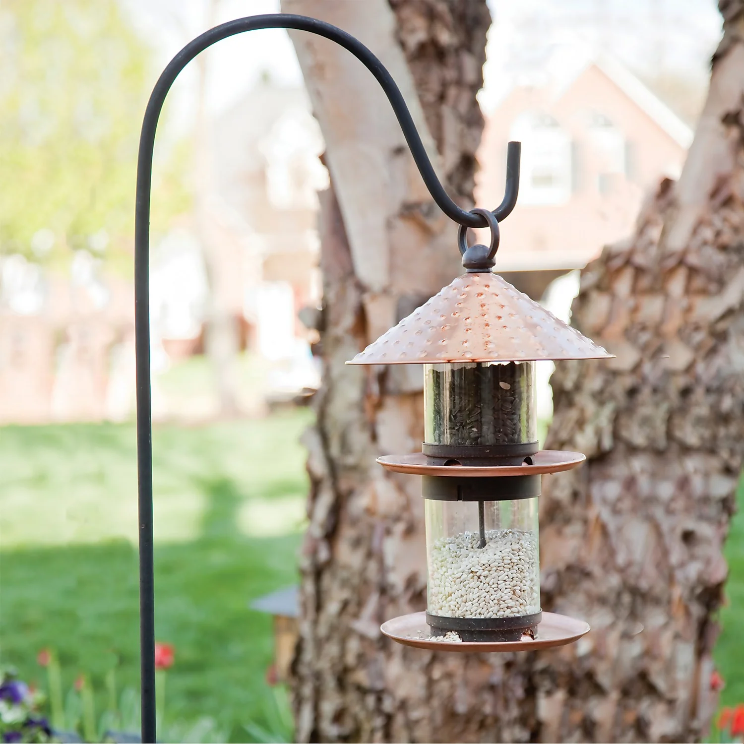 Single Shepherd Garden Hook 64 Inch - Black 4 Single Shepherd Garden Hook 64 Inch - Black - Image 2