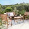 Miri Wooden Garden Sofa Set -Outdoor Garden 14183987 1585021917519425