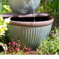 Stylish Fountain Irondale Pours Water Feature -Outdoor Garden 14519355 1965050878634356