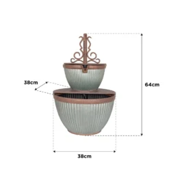 Stylish Fountain Irondale Pours Water Feature -Outdoor Garden 14519355 2655050878805377