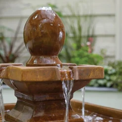 Stylish Fountain Odyssey Water Feature With LEDs -Outdoor Garden 14519360 1635047822644708